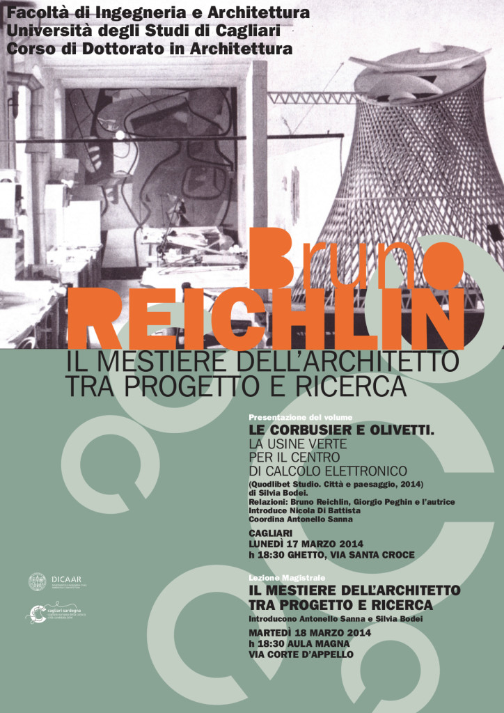 Il mestiere dell'architetto, Cagliari incontra Bruno Reichlin Rivista Donna
