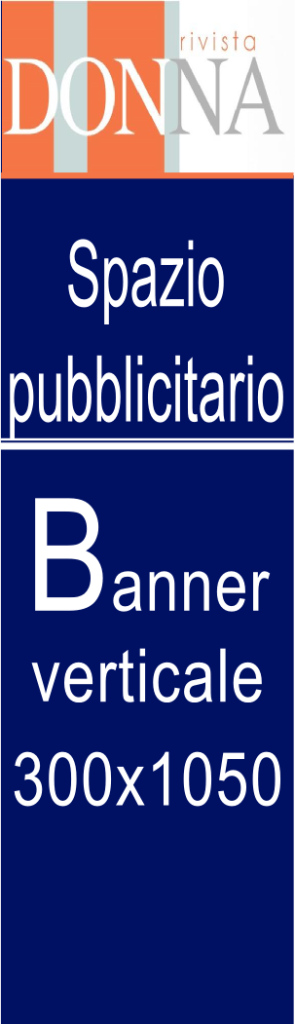 banner verticale blu